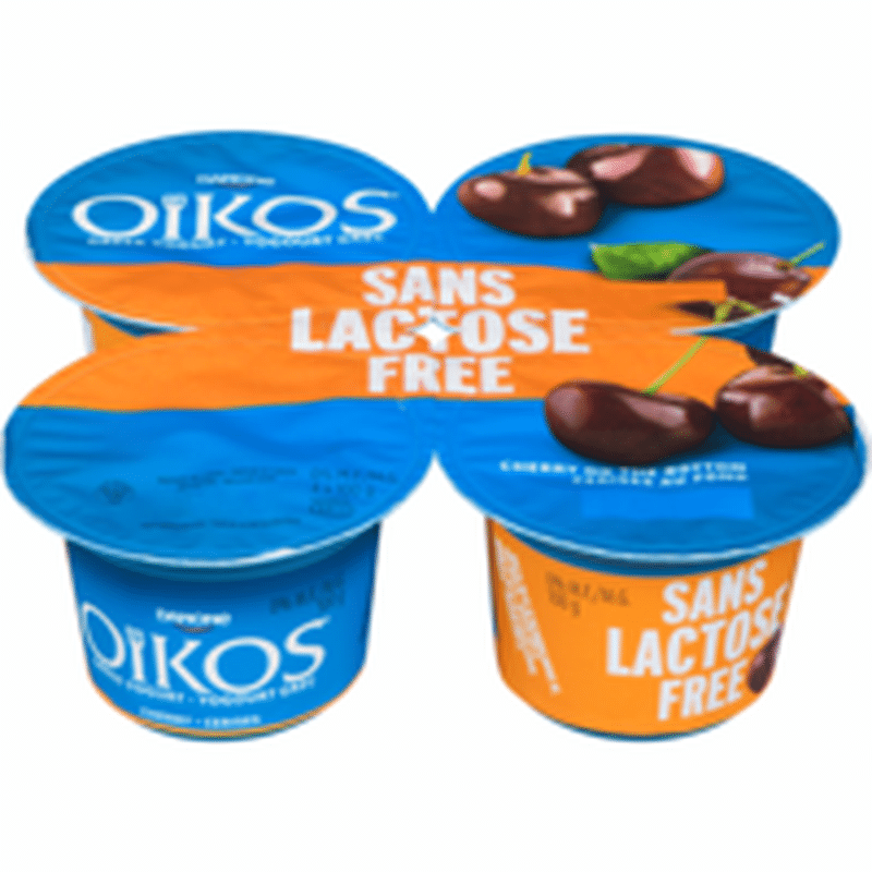Oikos Danone 0% Lactose Free Greek Cherry Yogurt