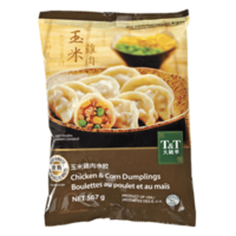Chicken & Corn Dumplings