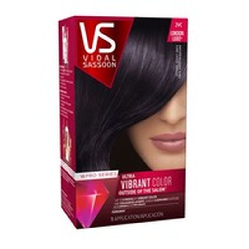 Vidal Sassoon Pro Series Ultra Vibrant Color Hair Color Dye Box London Luxe 2vc Oxford Violet Onyx Each Instacart