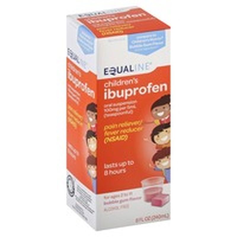 Equaline Children's Ibuprofen Bubble Gum Flavor