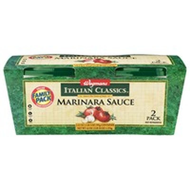 Wegmans Italian Classics Marinara Sauce, FAMILY PACK