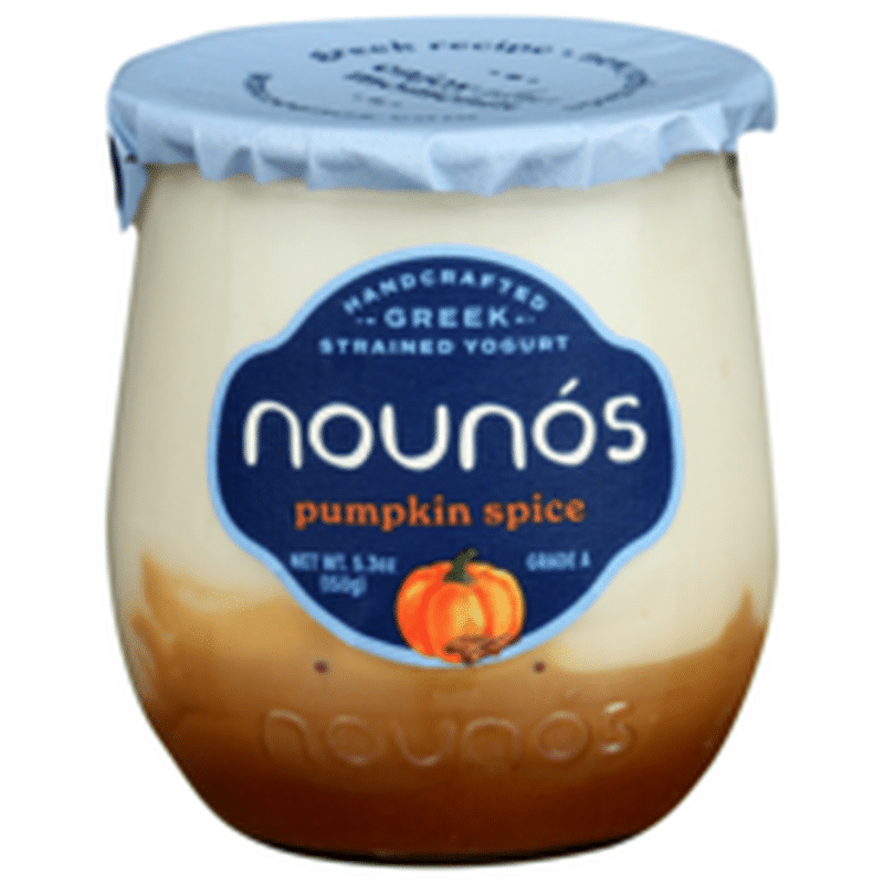 Nounos Pumpkin Spice Greek Low-fat Yogurt
