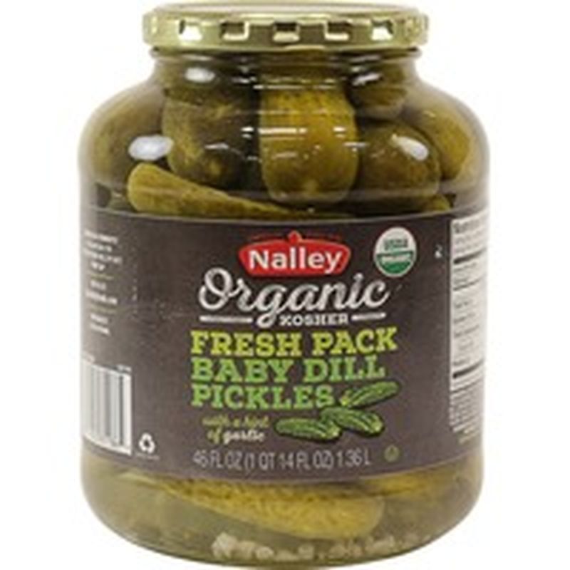 Organic Bay Valley Kosher Baby Dill Pickles