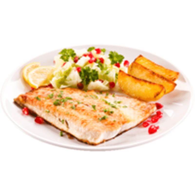 Wild Flounder Filet, Previously Frozen