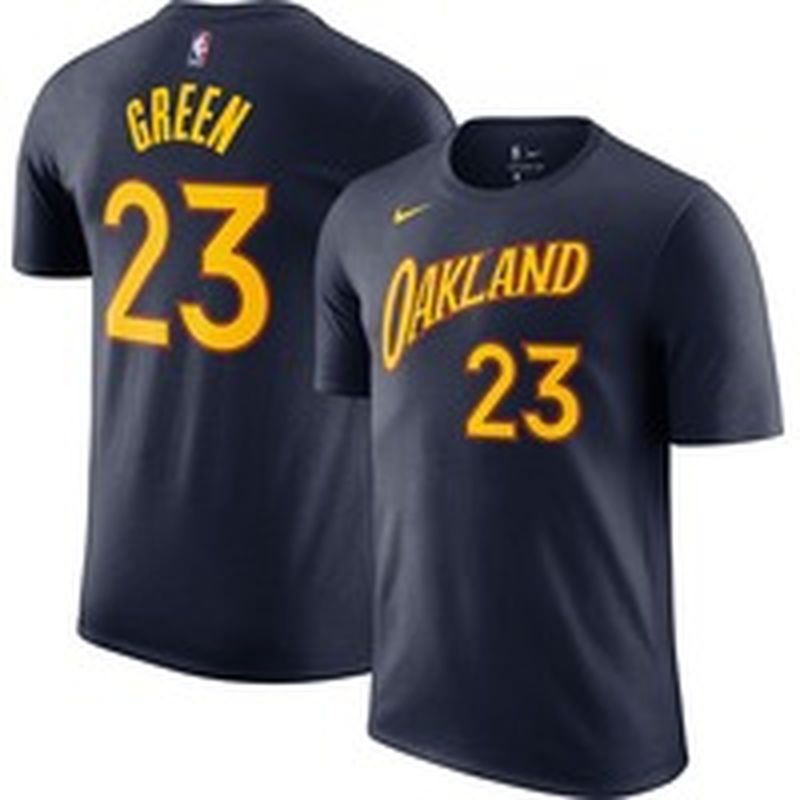 Nike Men S 21 City Edition Golden State Warriors Draymond Green Number 23 Cotton T Shirt S S Small Instacart