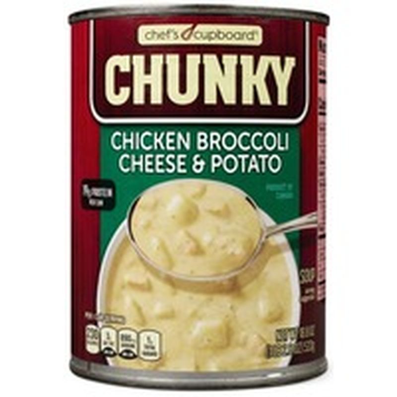 Chef's Cupboard Chunky Chicken, Broccoli, Cheese & Potato Soup