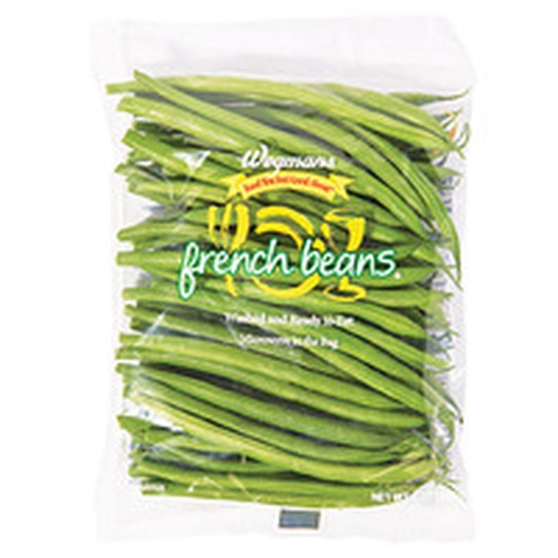 Wegmans Food You Feel Good About Cleaned and Cut Triple Washed French Beans