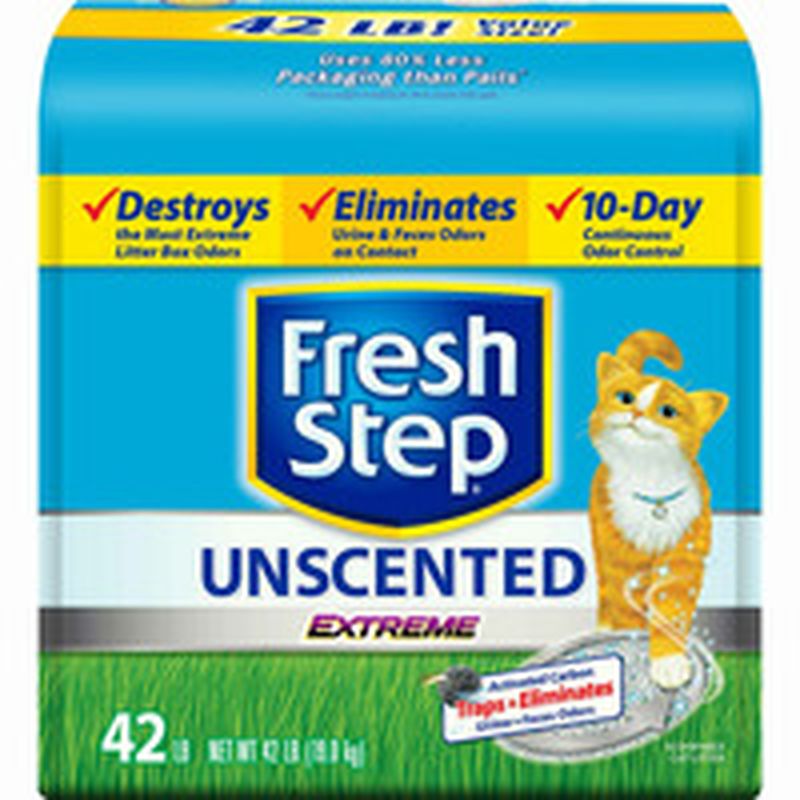 Fresh Step Unscented Extreme Odor Control Scoopable Cat Litter