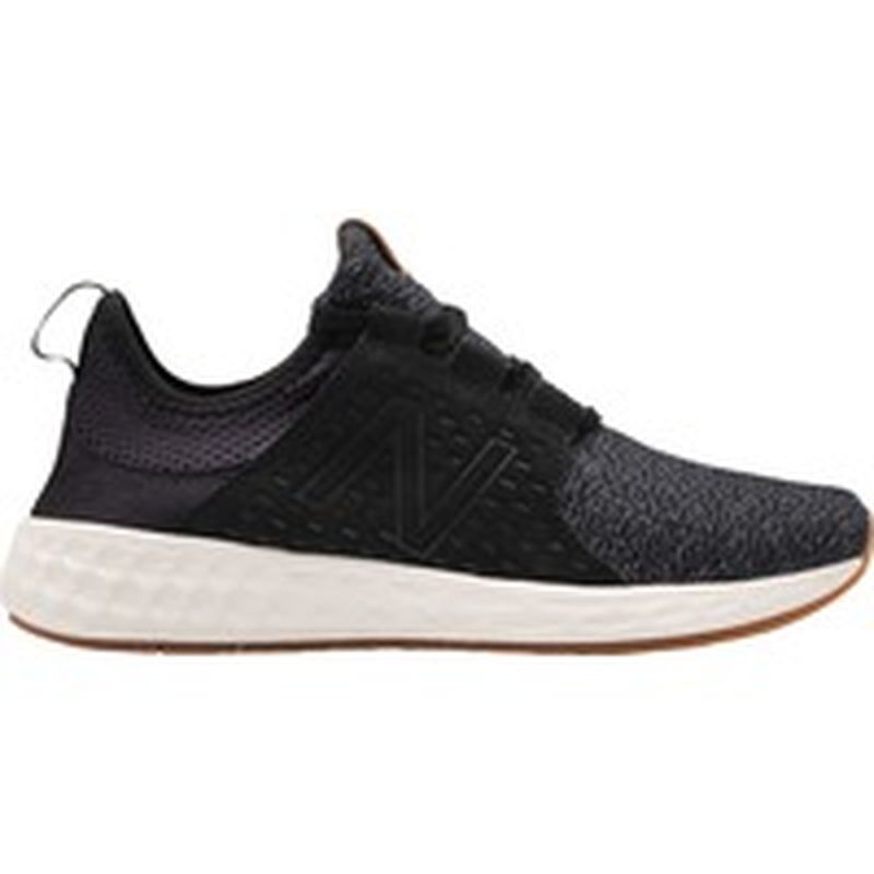 new balance mens cruz fresh foam trainers black