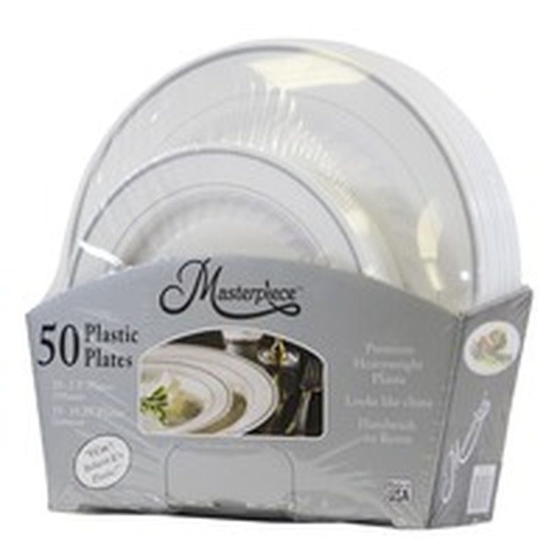Masterpiece Plastic Plates