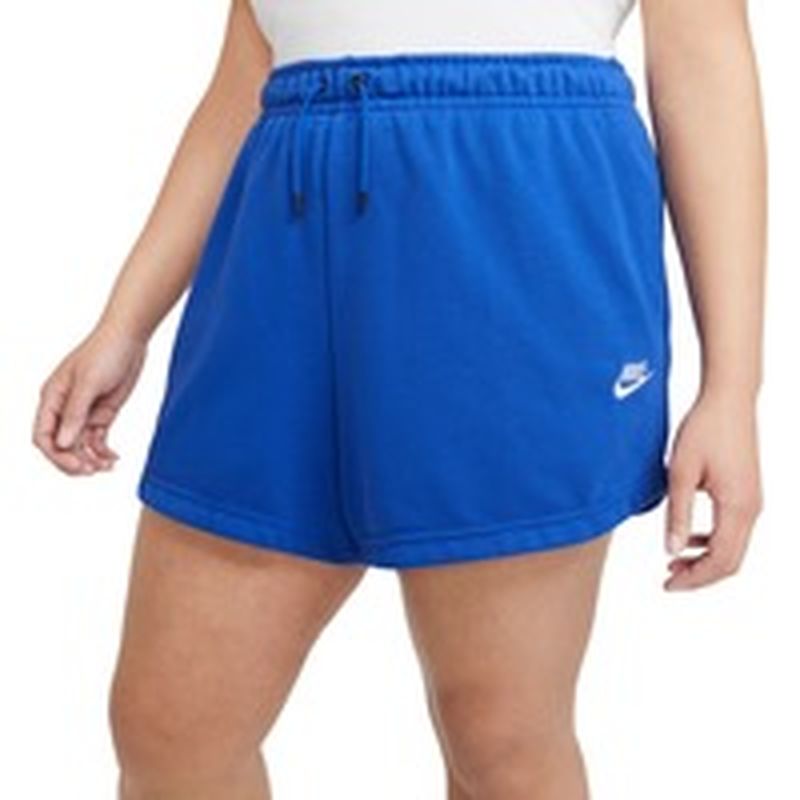 royal blue nike fleece shorts