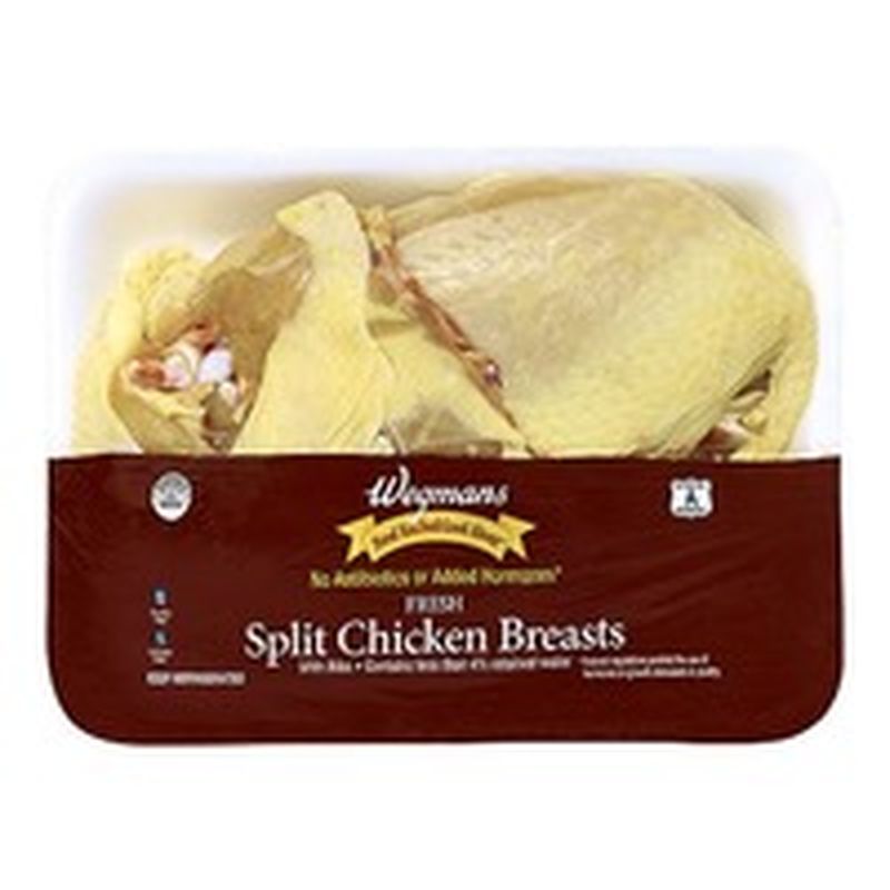 Wegmans Food You Feel Good About Split Chicken Breasts