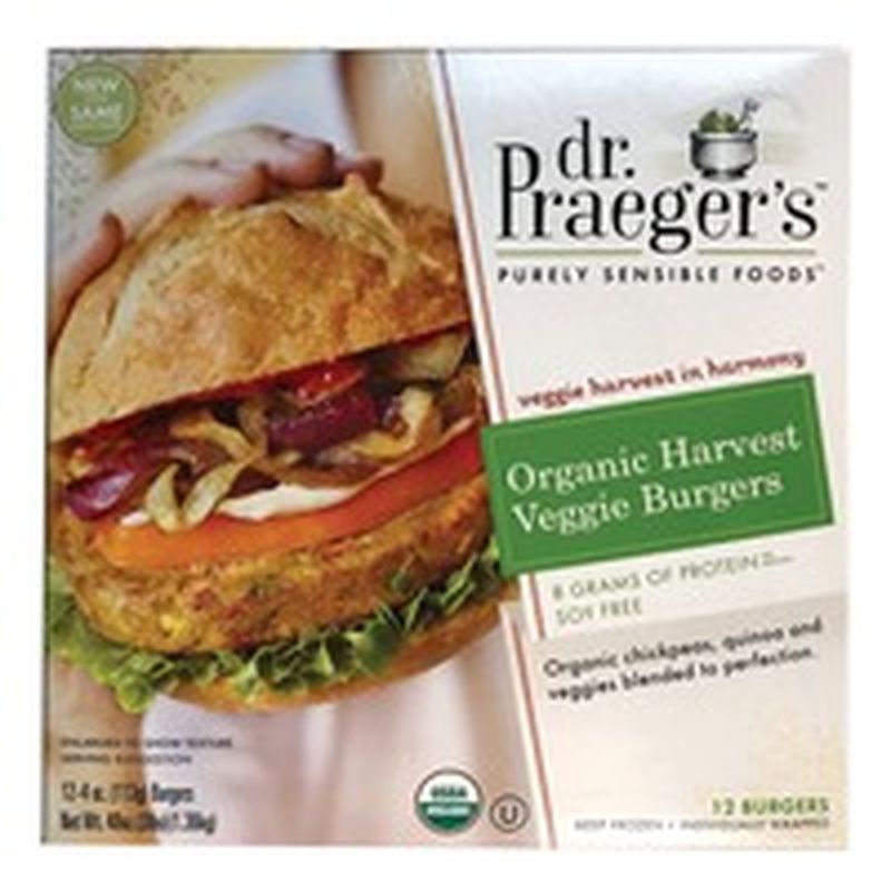 Dr. Praeger's Organic Harvest Veggie Burgers