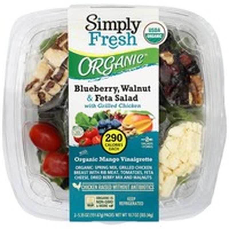 Simply Fresh Antibiotic Free Blueberry Walnut Feta Chicken Salad