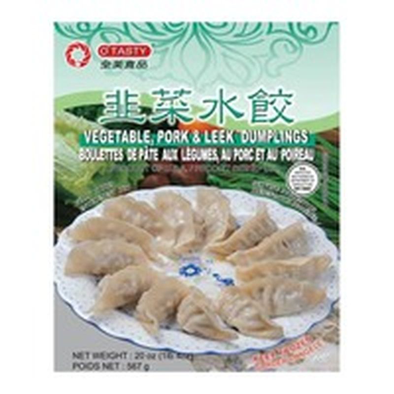 O'Tasty Pork Leek Dumplings