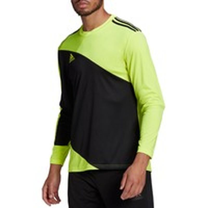 adidas Men's Squadra 21 Goalkeeper Jersey - Team Solar Yellow With ...