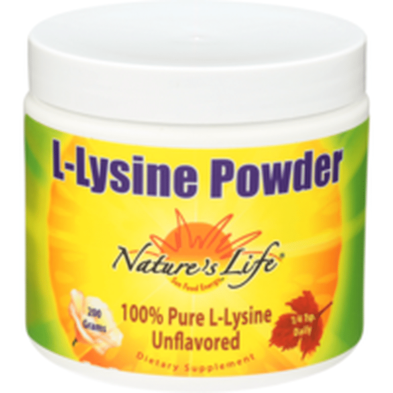Nature's Life Lysine Powder Unflavored