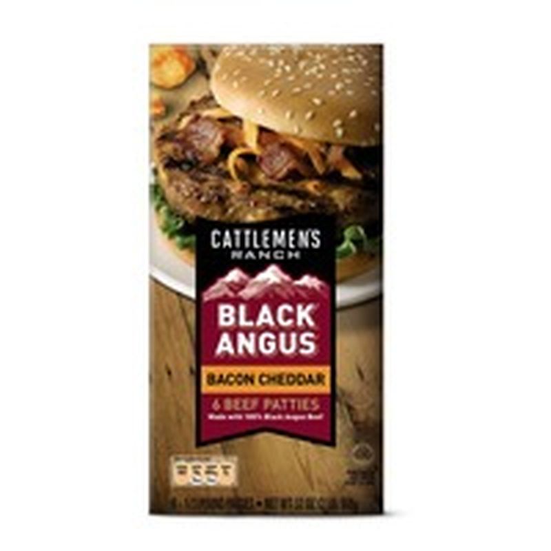 Cattlemen's Ranch Black Angus Unseasoned Beef Patties