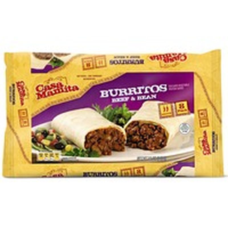 Casa Mamita Beef & Bean Burrito