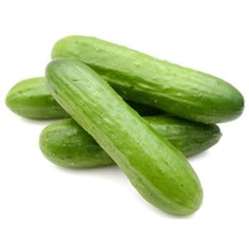 Bag of Organic Mini Cucumbers