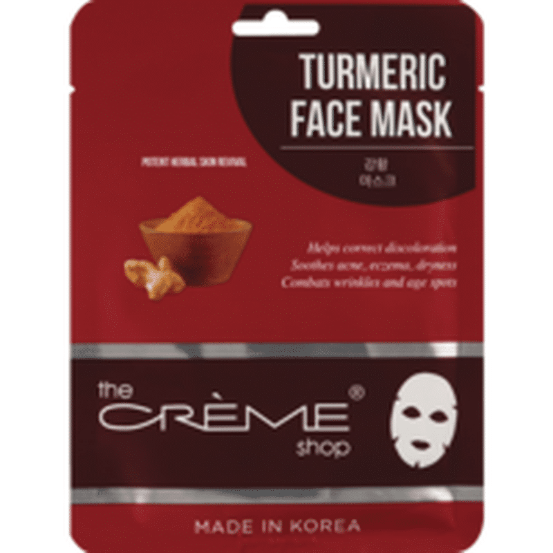 The Crème Shop Turmeric Face Mask