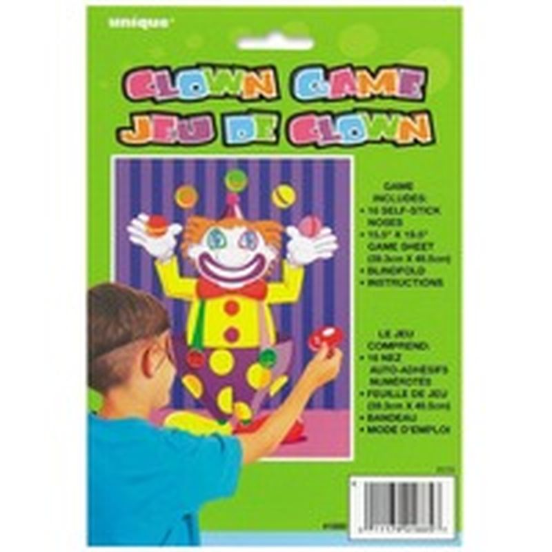 Unique Stick The Nose On The Clown Party Game