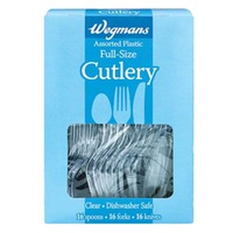 Wegmans Assorted Plastic Full-Size Cutlery