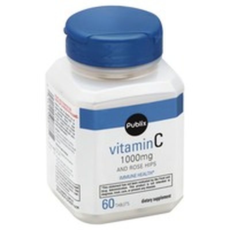 Publix Vitamin C 1000mg Tablets 60 Ct Instacart