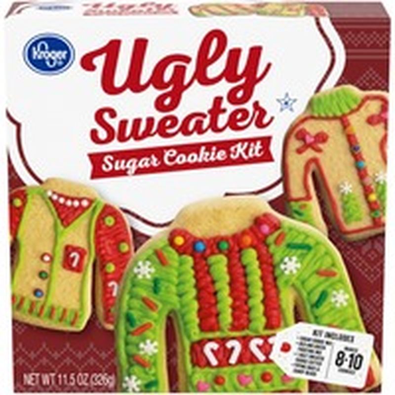 ugly sweater cookie kit costco