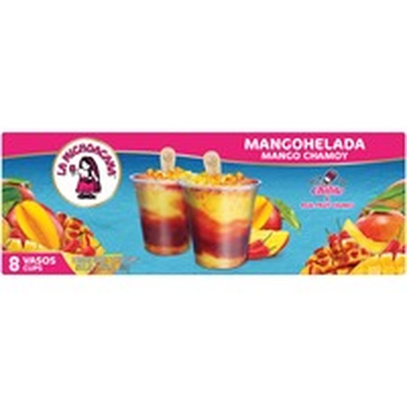 La Michoacana Mangohelada Mango Chamoy Cups 7 Oz Instacart