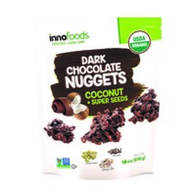 Innofoods Organic Dark Chocolate Nuggets with Coconut & Super Seeds