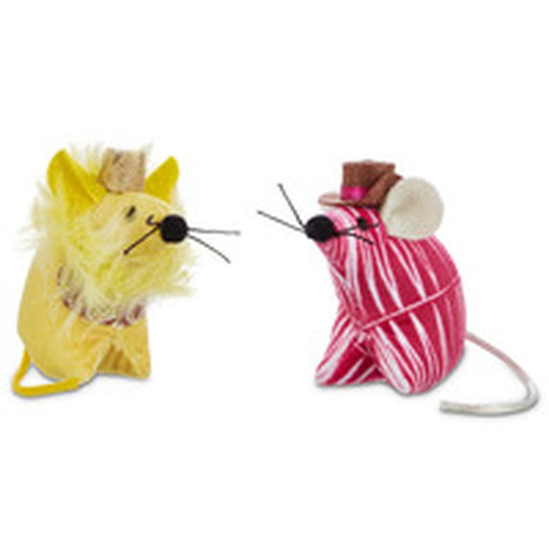 Leaps & Bounds Pets on Safari Lion & Cowboy Mice Cat Toy 2