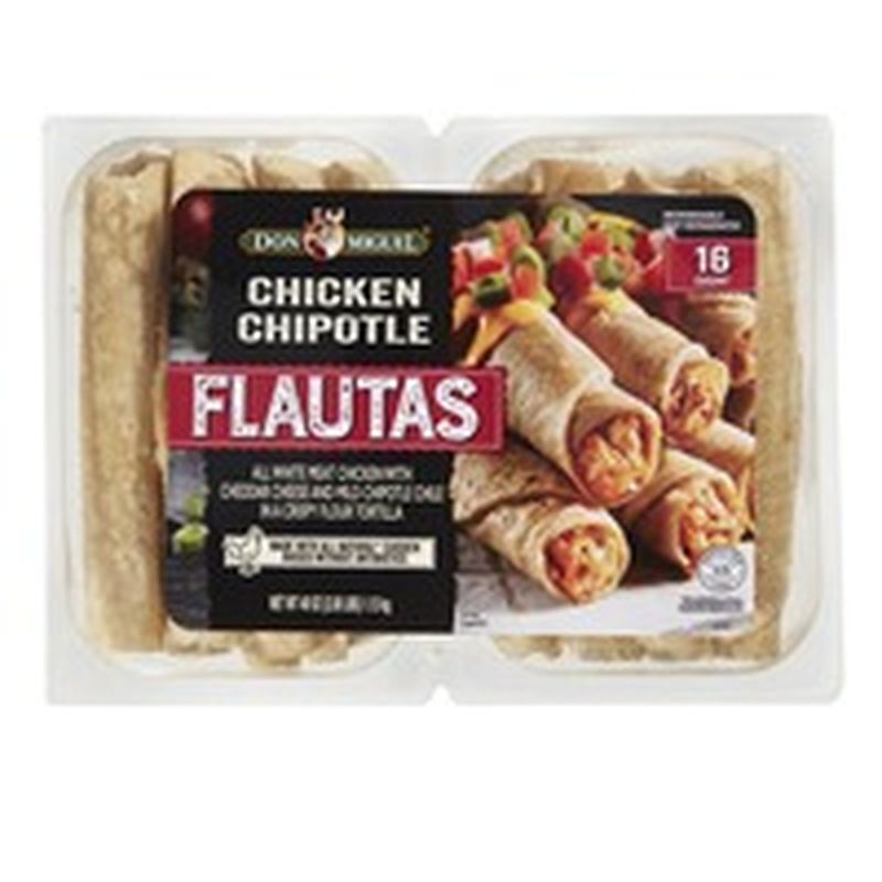 Don Miguel Abf Chipotle Chicken & Cheese Flautas