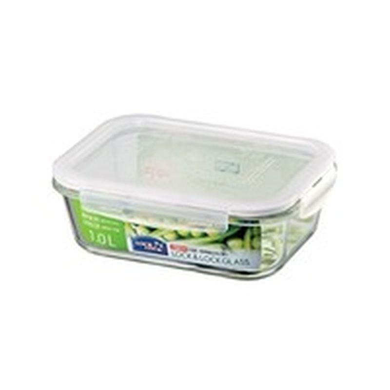 Lock Lock 1000 Ml Rectangular Glass Container Each Instacart