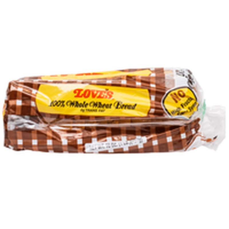 Love's Bakery Inc. 100% Whole Wheat Bread