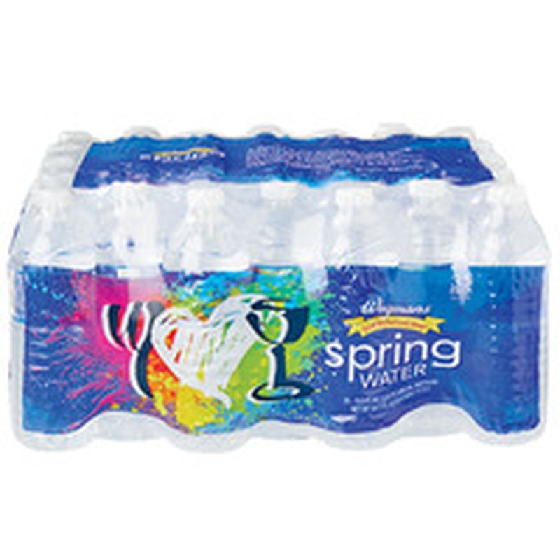 Wegmans Food You Feel Good About Spring Water, 35 bottles, FAMILY PACK