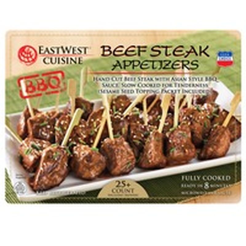 East West Cuisine Beef Steak Appetizers