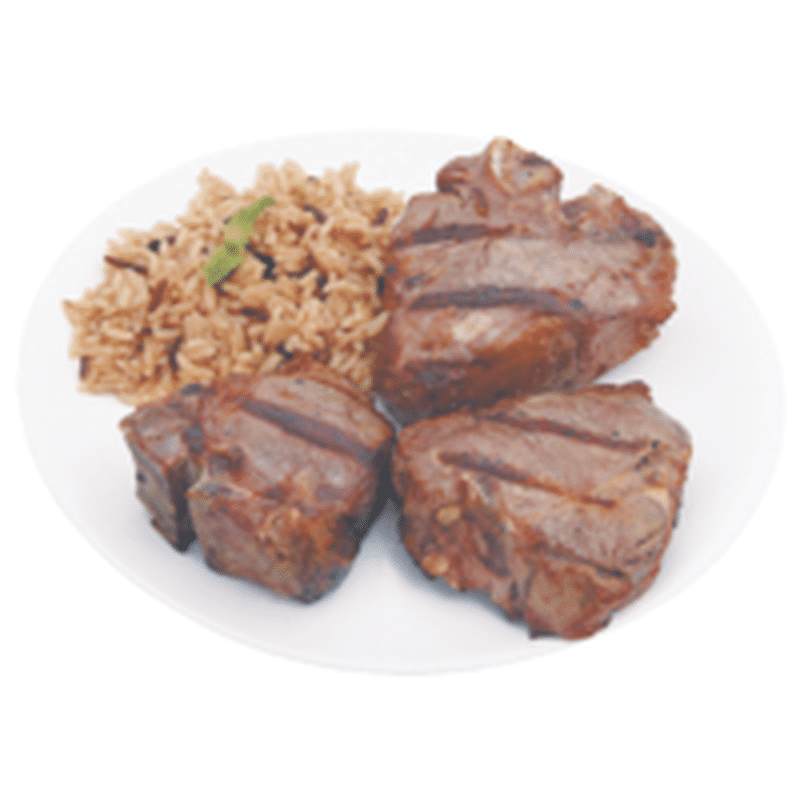 Center-Cut Lamb Loin Chop, Package
