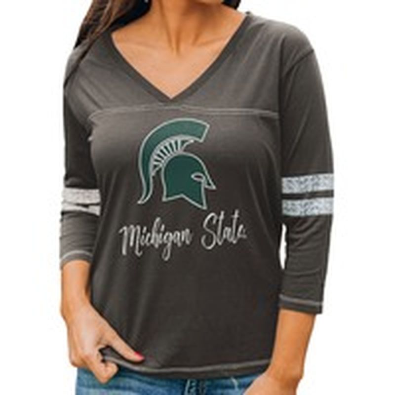Gameday Couture Women S Michigan State Spartans Sleeve Sport T Shirt Grey Xl Xl Extra Large Instacart