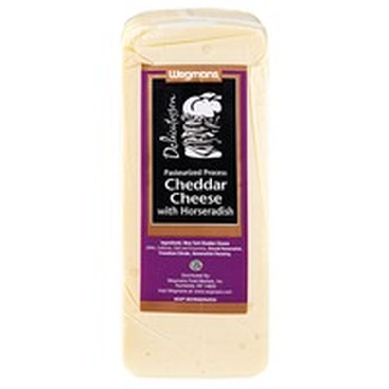 Wegmans Delicatessen Horseradish Premium Cheddar (1 lb) Instacart
