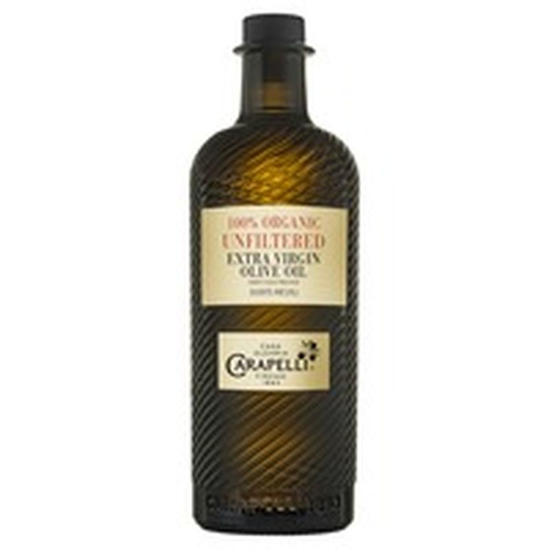 Carapelli Organic Unfiltered Extra Virgin Olive Oil