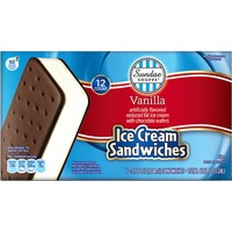 Sundae Shoppe Ice Cream Sandwiches
