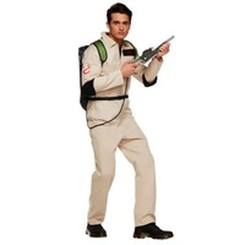 Adult Mens Ghostbusters One Piece Costume Ghostbusters Classic L Xl Delivery Or Pickup Near Me Instacart