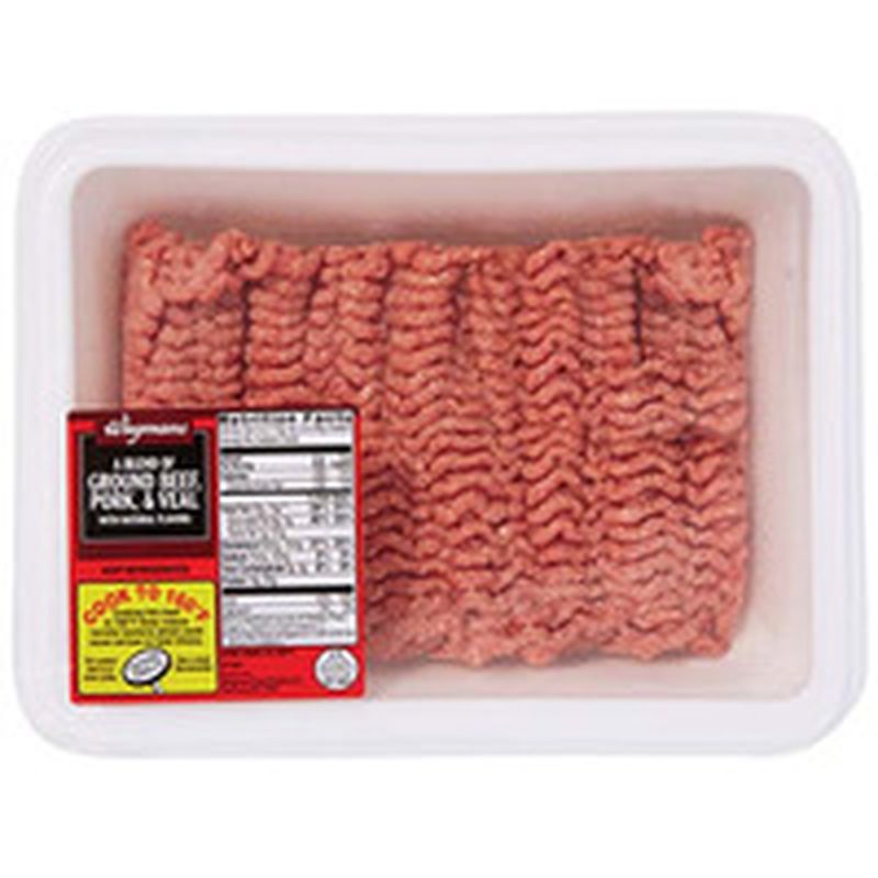 Wegmans Ground Beef, Pork and Veal, Meatloaf Mix