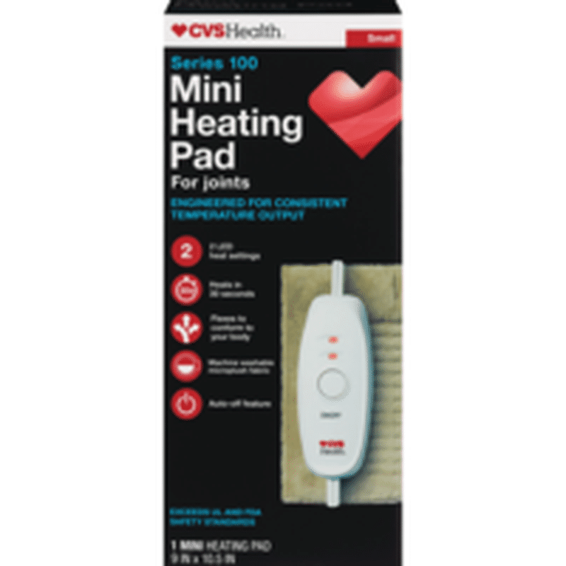 CVS Health FBR 2LED MHP815S Mini Heating Pad