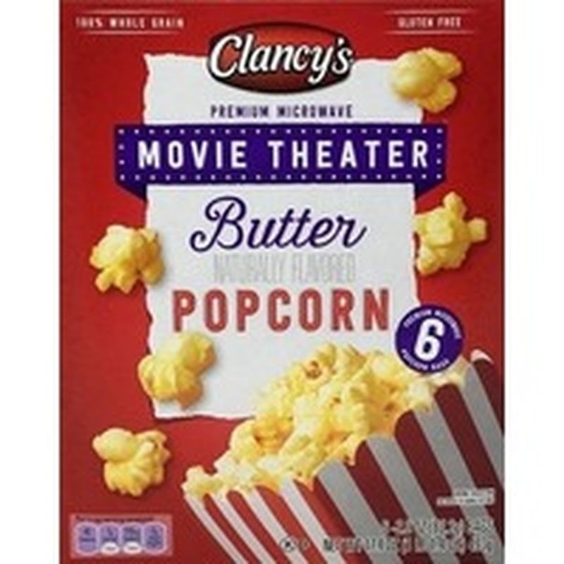 Clancy's Movie Theater Butter Microwave Popcorn
