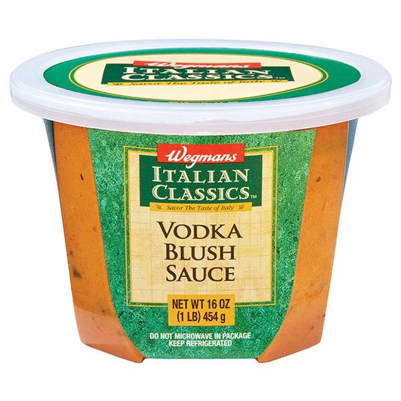 Wegmans Italian Classics Vodka Blush Sauce Wegmans