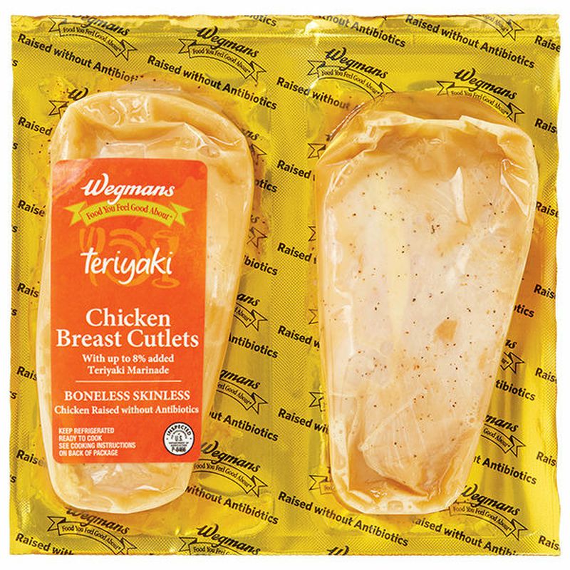 Wegmans Teriyaki Chicken Breast Cutlets Wegmans