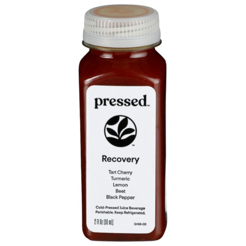 Pressed Juicery Cold Pressed Juice Recovery Shot Shop Online