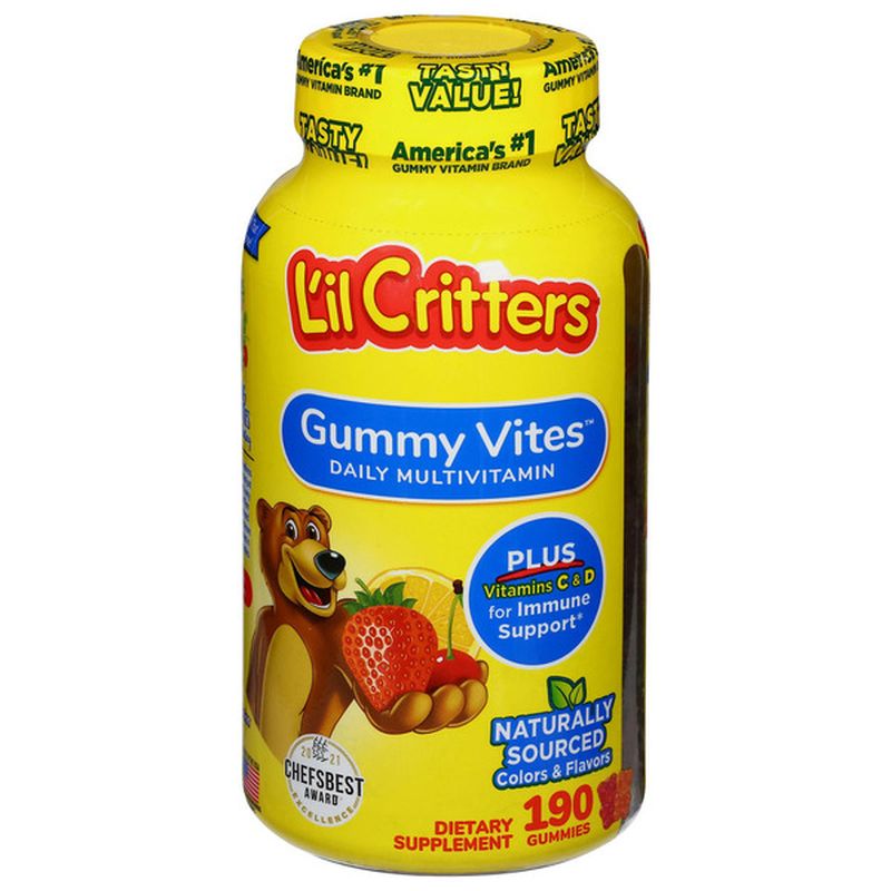 L’il Critters Gummy Vites Complete Multivitamin, Gummy Vites, Gummies